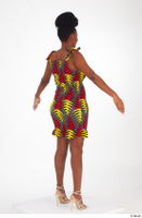  Dina Moses A poses dressed short decora apparel african dress standing whole body 0006.jpg